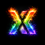 IX7 Game app screenshot showing colorful online gaming interface